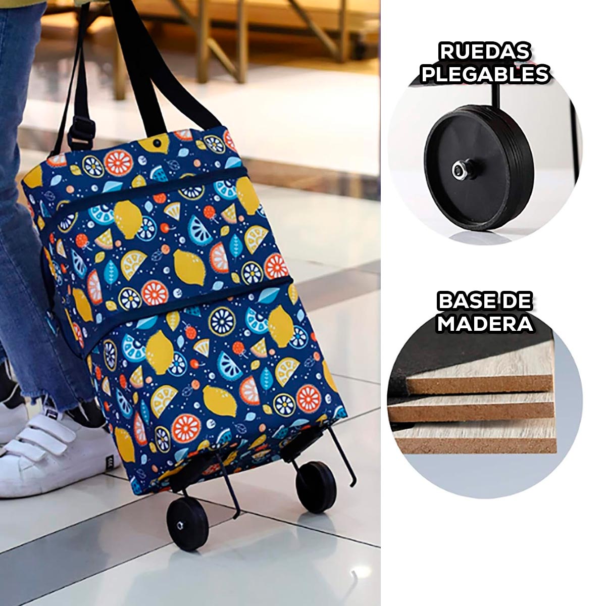 Miniatura 8 de Bolso Ecológico con Ruedas MANA-0067